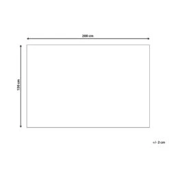 Beliani Plaid BAYBURT - Wit Polyester -Huishoudelijke Voorwerpen Winkel 041eaee4dbc24ec99f80ab89c9ee9c31