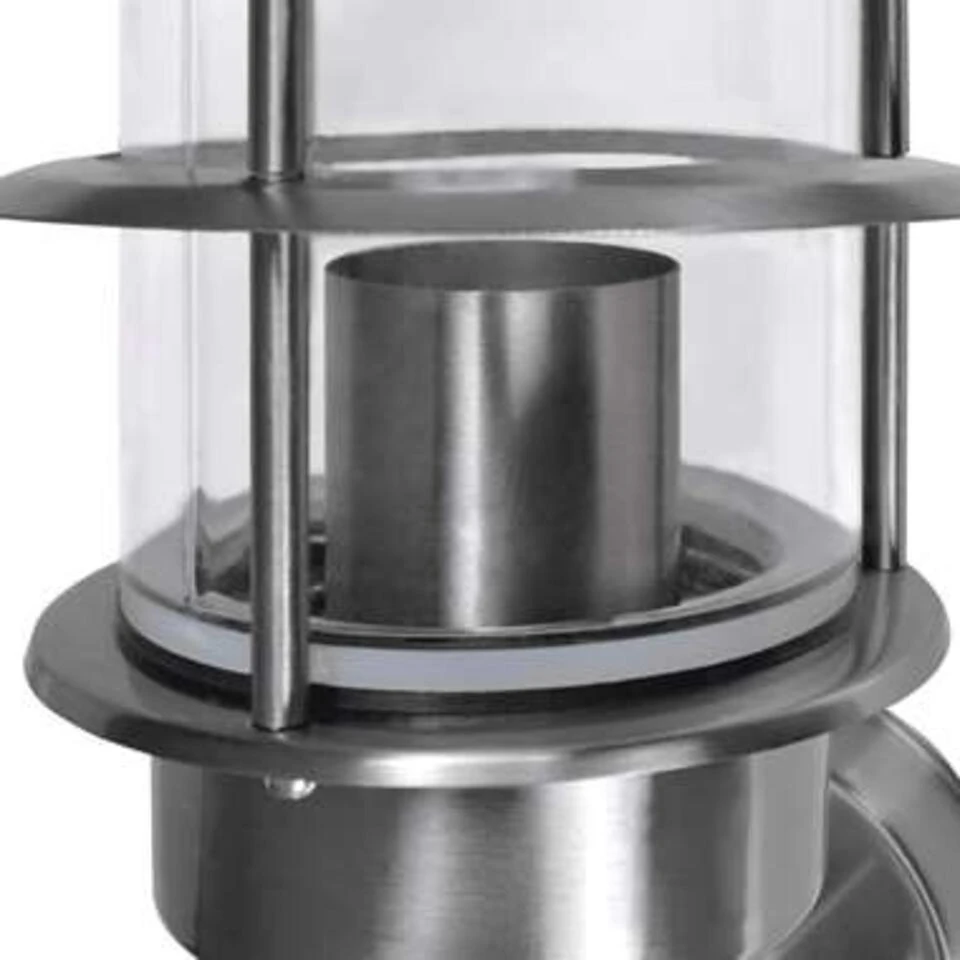 VidaXL Wandlamp Roestvrijstaal 2 VidaXL Wandlamp Roestvrijstaal - Afbeelding 2