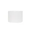 Cilinder Lampenkap Polycotton - Wit - Ø30x21cm