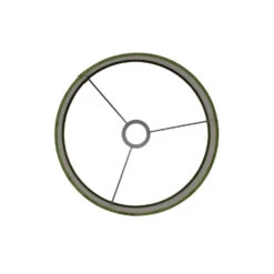 Cilinder Lampenkap Velours - Olive Green - Ø40x30cm -Huishoudelijke Voorwerpen Winkel 1000008757 0111