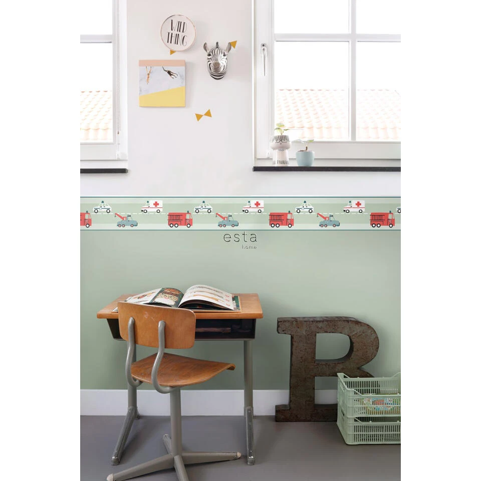 ESTAhome Zelfklevende Behangrand 3 ESTAhome Zelfklevende Behangrand - Afbeelding 3