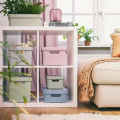 Sigma Home Opbergbox 9L Blauw -Huishoudelijke Voorwerpen Winkel 1000014186 0102