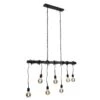 Urban Interiors Hanglamp Blox - 7 Lichts - 120 X140 Cm - Zwart