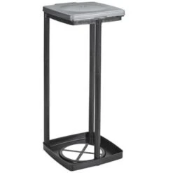 Quadra Vuilniszakhouder 120L Zwart