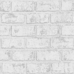 Dutch Wallcoverings Indulgence Metallic Brick Grey/silver 0,53x10,05m