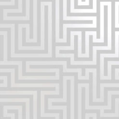 Dutch Wallcoverings - Indulgence Maze Grey - 0,53x10,05m