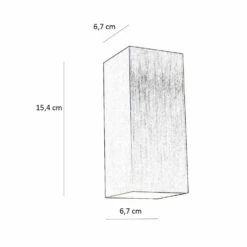 Artdelight Wandlamp Dante - 2 Lichts - 6.7 X15.4 Cm - Zwart 7 Artdelight Wandlamp Dante - 2 Lichts - 6.7 X15.4 Cm - Zwart -Huishoudelijke Voorwerpen Winkel 1000021317 0103