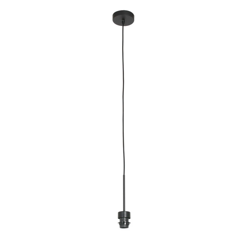 Steinhauer Hanglamp Sparkled - 1 Lichts - 14x135 Cm - Zwart 2 Steinhauer Hanglamp Sparkled - 1 Lichts - 14x135 Cm - Zwart - Afbeelding 2