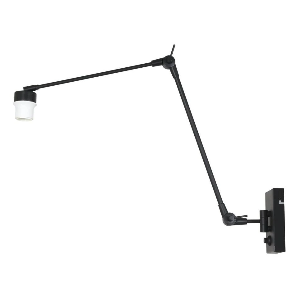 Steinhauer Wandlamp Prestige - 1 Lichts - 80x45 Cm - Zwart 1 Steinhauer Wandlamp Prestige - 1 Lichts - 80x45 Cm - Zwart