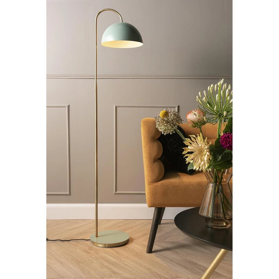 Leitmotiv Stoel Explicit - Suede Look Okergeel - 74x71x74cm 2 Leitmotiv Stoel Explicit - Suede Look Okergeel - 74x71x74cm - Afbeelding 2