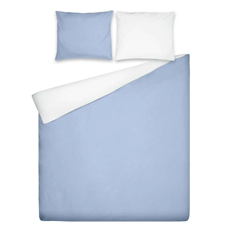 Ten Cate Katoenen Double Face Eenpersoons Dekbedovertrek - 140x200/220 - Almeria 2 Ten Cate Katoenen Double Face Eenpersoons Dekbedovertrek - 140x200/220 - Almeria - Afbeelding 2