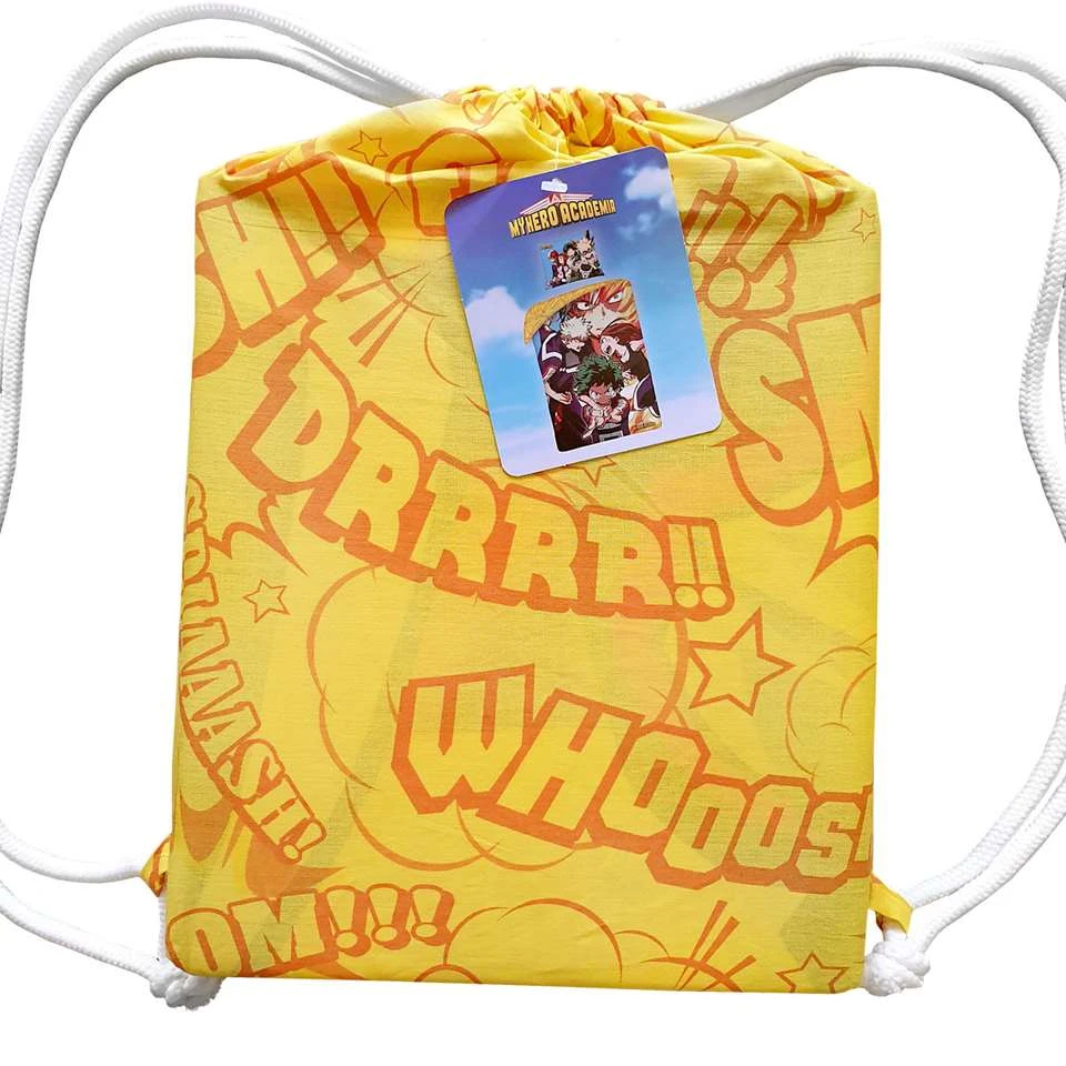 My Hero Academia Dekbedovertrek Team - Eenpersoons - 140 X 200 Cm - Katoen 3 My Hero Academia Dekbedovertrek Team - Eenpersoons - 140 X 200 Cm - Katoen - Afbeelding 3