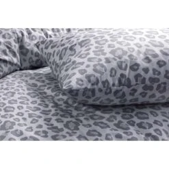 Day Dream Dekbedovertrek Sara - 140x200/220cm - Grijs -Huishoudelijke Voorwerpen Winkel 1000027585 0103