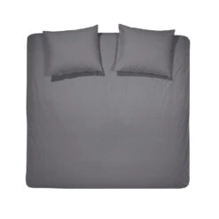 Cinderella Dekbedovertrek Flanel - 260x200/220 Cm - Antraciet