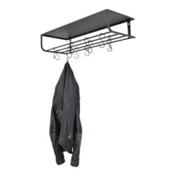 LOFT42 Milan Kapstok - Zwart – Metaal – 12 S Haken -Huishoudelijke Voorwerpen Winkel 1000032529 0102