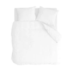 Walra - Dekbedovertrek Pretty Pom Pom - 200x220 Cm - Wit