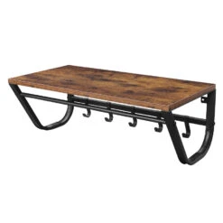 ACAZA Kapstok Voor De Muur Of Wand - Rustiek Bruin - Vintage