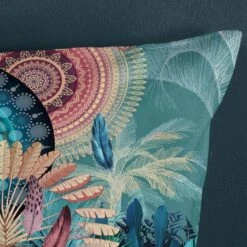 HIP Dekbedovertrek "Kanya" - Multi - (200x220 Cm) -Huishoudelijke Voorwerpen Winkel 1000034449 0102