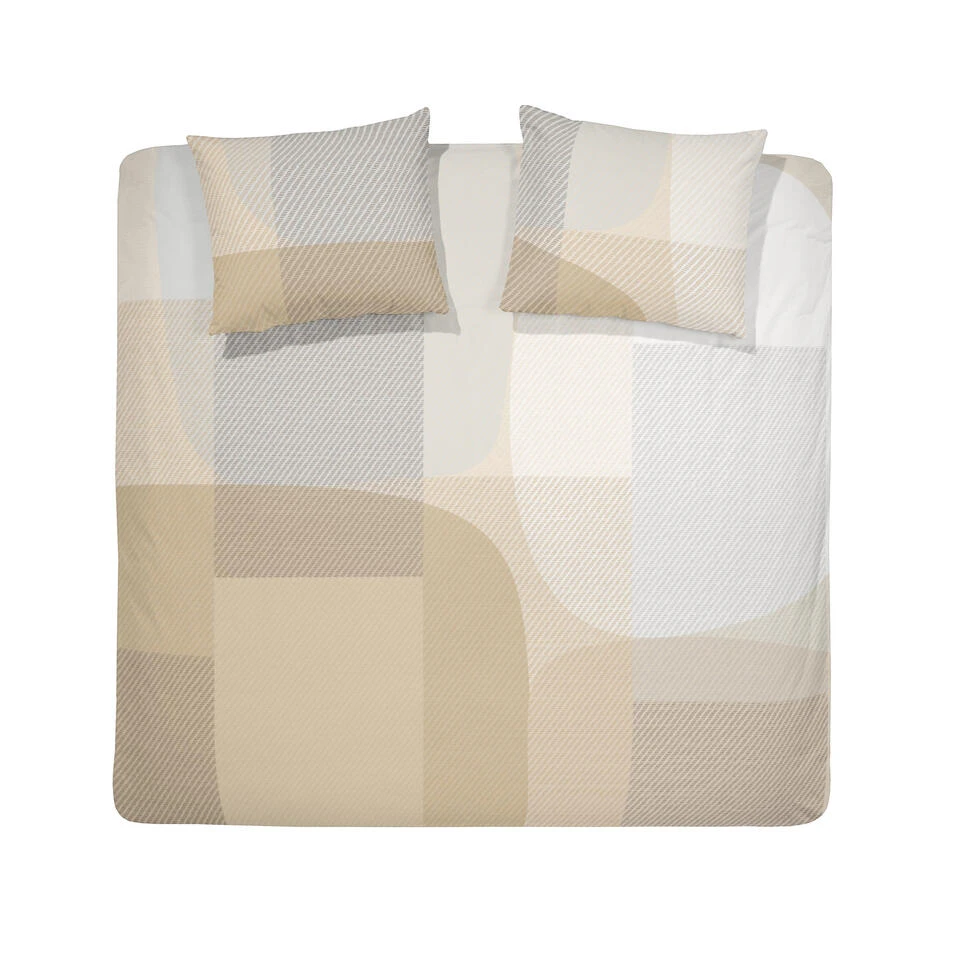 Damai Dekbedovertrek Moore - Satijn - 260x200/220 Cm - Butter Cream 1 Damai Dekbedovertrek Moore - Satijn - 260x200/220 Cm - Butter Cream