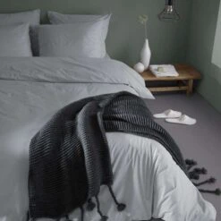 Damai Dekbedovertrek Organic Satijn Grey-2-persoons (200 X 200/220 Cm) 7 Damai Dekbedovertrek Organic Satijn Grey-2-persoons (200 X 200/220 Cm) -Huishoudelijke Voorwerpen Winkel 1000034947 0103