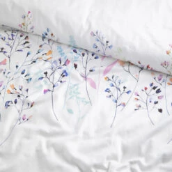 Cinderella Dekbedovertrek Isabella - Satijn - 140x200/220 Cm - White -Huishoudelijke Voorwerpen Winkel 1000035123 0102