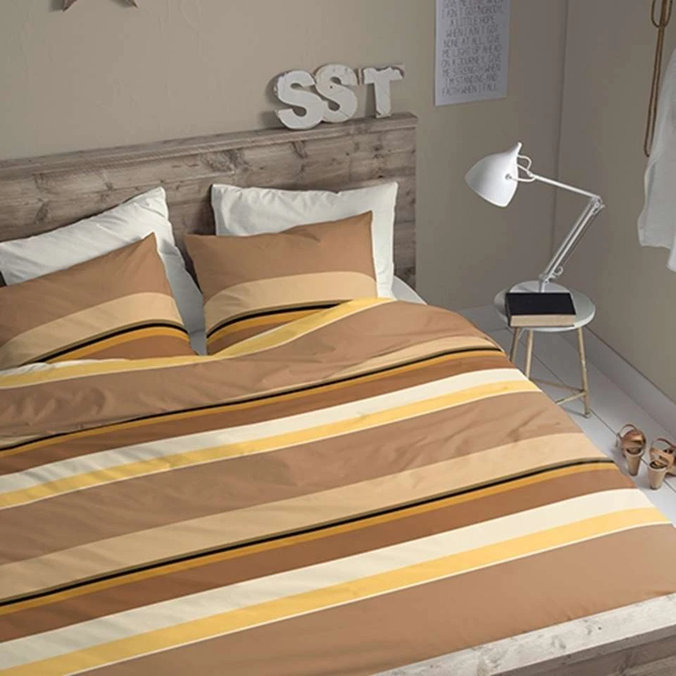 Cinderella Dekbedovertrek Flanel Cuba Caramel-Lits-jumeaux (240 X 200/220 Cm) 4 Cinderella Dekbedovertrek Flanel Cuba Caramel-Lits-jumeaux (240 X 200/220 Cm) - Afbeelding 4