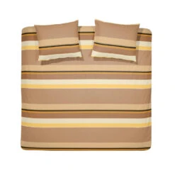 Cinderella Dekbedovertrek Flanel Cuba Caramel-Lits-jumeaux (240 X 200/220 Cm)