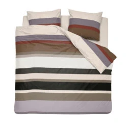 Damai Dekbedovertrek Casa - Katoen - 200x200/220 Cm Casa - Brown