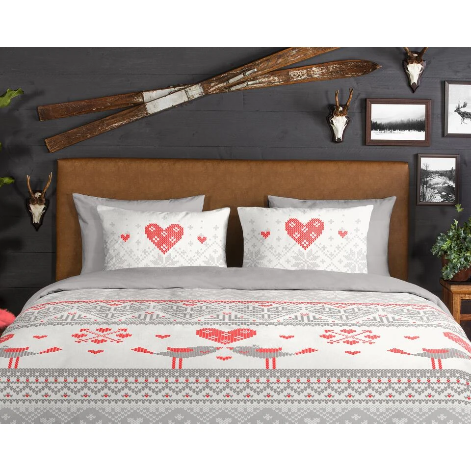 Good Morning Dekbedovertrek "Flow" - Grijs - (240x220 Cm) 3 Good Morning Dekbedovertrek "Flow" - Grijs - (240x220 Cm) - Afbeelding 3