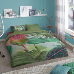 Good Morning Dekbedovertrek "Vita" - Multi - (200x220 Cm) -Huishoudelijke Voorwerpen Winkel 1000035802 0102