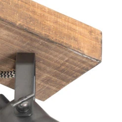 QAZQA Landelijke Spot Zwart Met Hout 2-lichts Verstelbaar - Jelle 7 QAZQA Landelijke Spot Zwart Met Hout 2-lichts Verstelbaar - Jelle -Huishoudelijke Voorwerpen Winkel 1000039598 0103