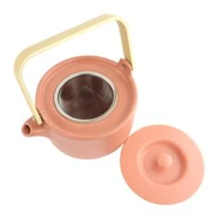 Orange85 Theepot Terracotta Kleur 80cl Aardewerk -Huishoudelijke Voorwerpen Winkel 1000041055 0110