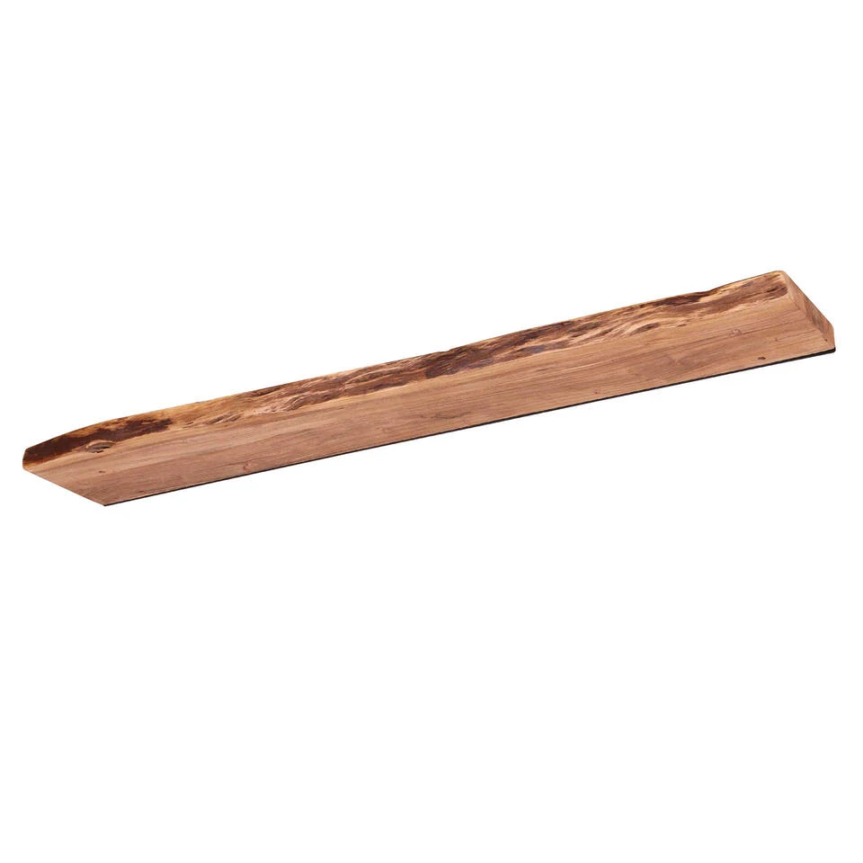 Hoyz - Wandplank 120 Edge - Acaciahout - Bruin 1 Hoyz - Wandplank 120 Edge - Acaciahout - Bruin