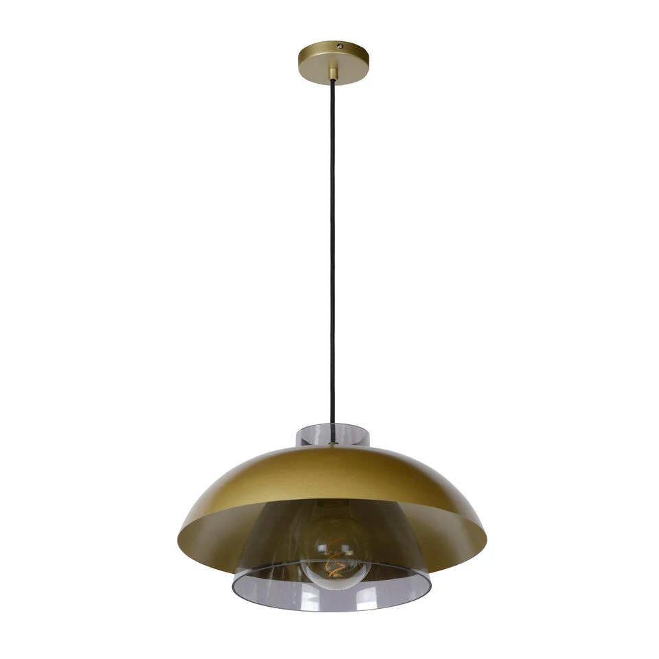 Lucide AVONMORE Hanglamp - Mat Goud / Messing 2 Lucide AVONMORE Hanglamp - Mat Goud / Messing - Afbeelding 2