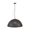 Hanglamp Industrieel Aya Zwart Bruin 70 Cm - 70x70x150 Cm - Metaal - Zwart