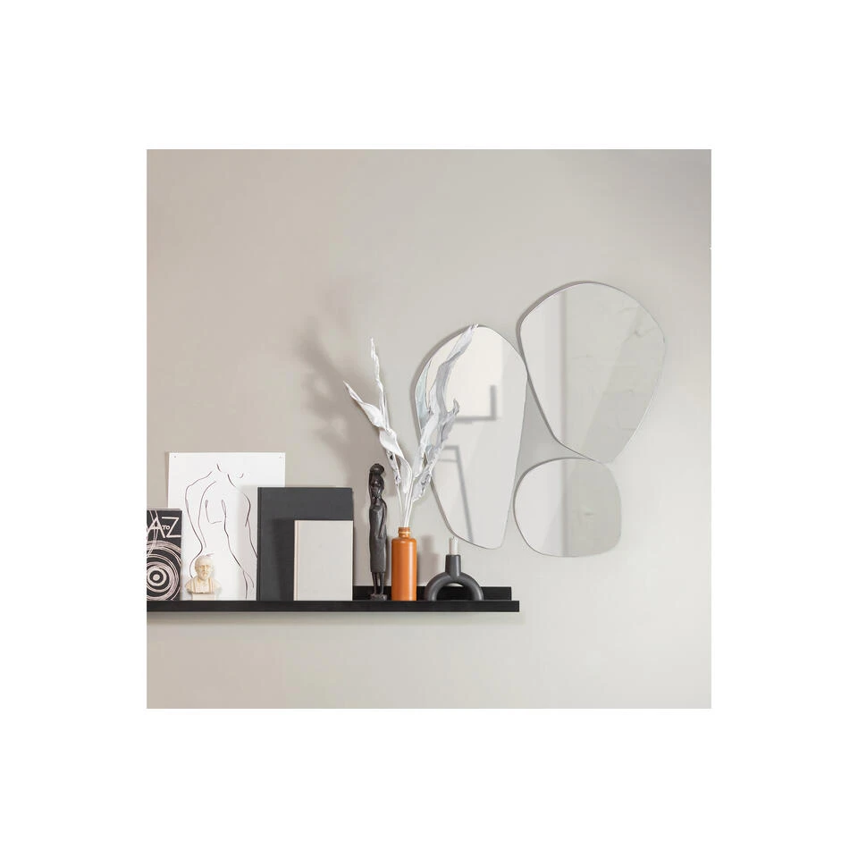 WOOOD Studio Fotolijstplank 120 Cm - Mdf - Zwart - Set Van 2 3 WOOOD Studio Fotolijstplank 120 Cm - Mdf - Zwart - Set Van 2 - Afbeelding 3