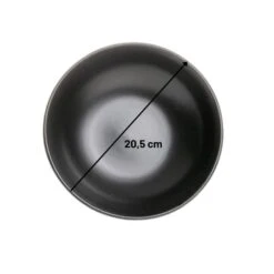 Orange85 Bord 6 Stuks Diep - Soepborden - Zwart Mat Diameter 20,5cm Aardewerk 7 Orange85 Bord 6 Stuks Diep - Soepborden - Zwart Mat Diameter 20,5cm Aardewerk -Huishoudelijke Voorwerpen Winkel 1000049529 0111