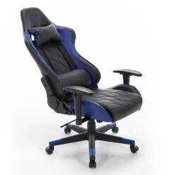 Ocazi Nevada Gaming Stoel - Bureaustoel - Zwart/Blauw 7 Ocazi Nevada Gaming Stoel - Bureaustoel - Zwart/Blauw -Huishoudelijke Voorwerpen Winkel 1000050274 0103