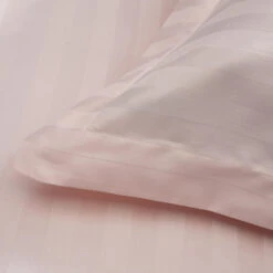 Damai Dekbedovertrek Katoen-satijn - 260x260/220cm - Roze -Huishoudelijke Voorwerpen Winkel 1000051419 0102