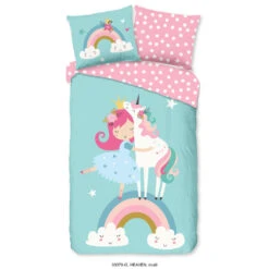 Good Morning Dekbedovertrek "Heaven" - Multi - (140x220 Cm)