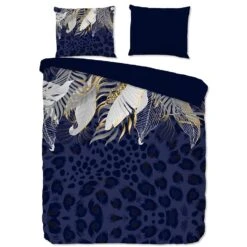 Pure Dekbedovertrek "Sofia" - Blauw - (140x220 Cm)