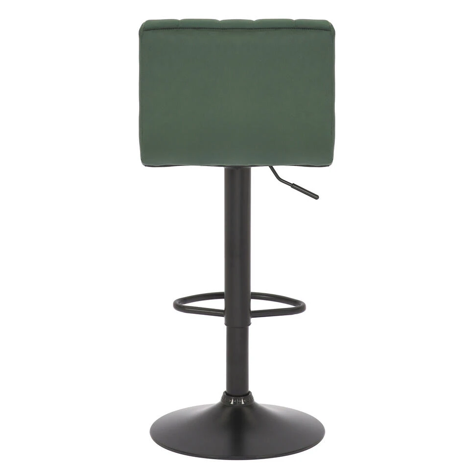 CLP Barkruk Jamie Fluweel Groen 4 CLP Barkruk Jamie Fluweel Groen - Afbeelding 4