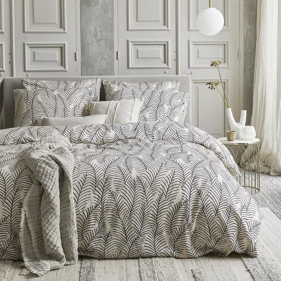 Damai Bellezza - Dekbedovertrek - Satijn - 240x200/220 Cm - Cream 2 Damai Bellezza - Dekbedovertrek - Satijn - 240x200/220 Cm - Cream - Afbeelding 2