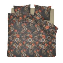 Cinderella Melanie - Dekbedovertrek - Katoen - 240x200/220 Cm - Anthracite