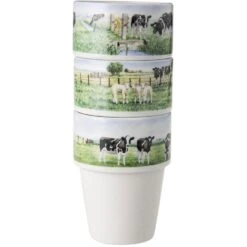 Wiebe Van Der Zee Giftset 3 Melkbekers 26 Cl. -Huishoudelijke Voorwerpen Winkel 1000055163 0102