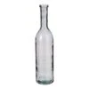 Mica Decorations Rioja Glazen Fles - H75 X Ø18 Cm - Donkergrijs