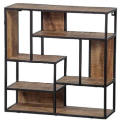 Wandrek Vierkant 100x100cm - Mangohout - Bruin - Vierkant