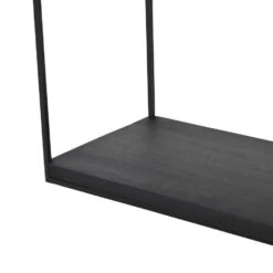 LOFT42 Wally Wandrek Met Zwart Mangohout - Metaal - 45x45x18 5 LOFT42 Wally Wandrek Met Zwart Mangohout - Metaal - 45x45x18 -Huishoudelijke Voorwerpen Winkel 1000058260 0102