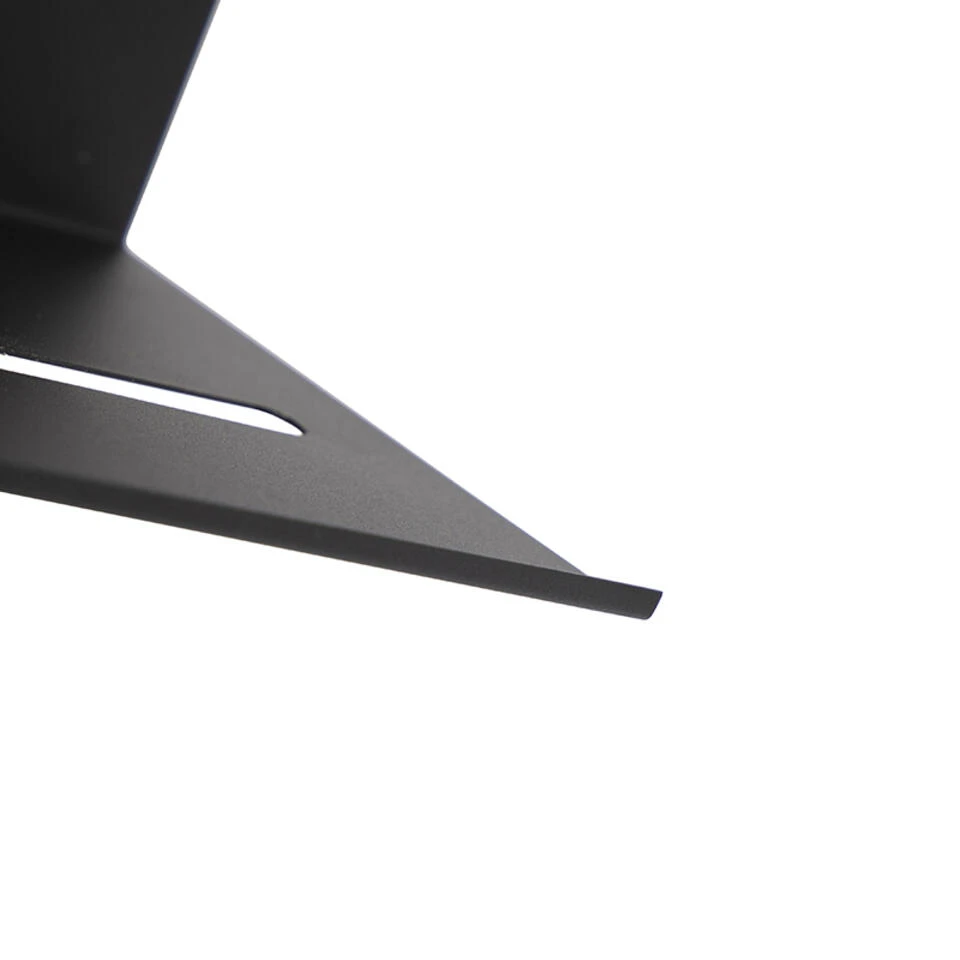 QAZQA Moderne Wandlamp Zwart Verstelbaar - Muro 2 QAZQA Moderne Wandlamp Zwart Verstelbaar - Muro - Afbeelding 2