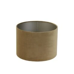 Lampenkap Velours - Karamel - Ø40cm -Huishoudelijke Voorwerpen Winkel 1000063163 0111